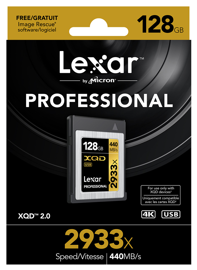 Lexar 128GB 2933x XQD 2.0 - Giang Duy Đạt